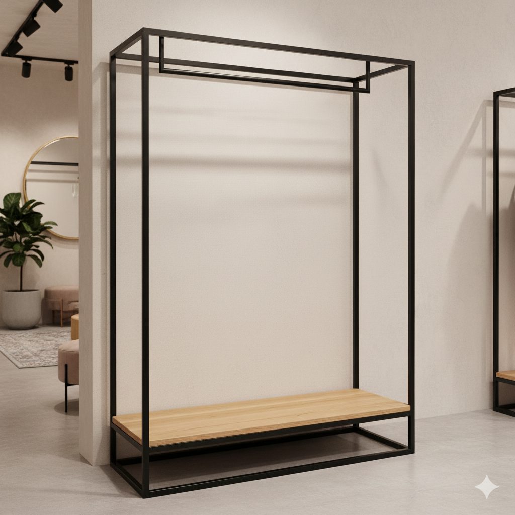 Kleiderständer LOFT Square 150cm